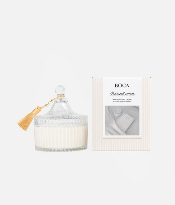 Купить Свеча Crystal NATURAL COTTON 250 ml Купить Свеча Crystal NATURAL COTTON 250 ml