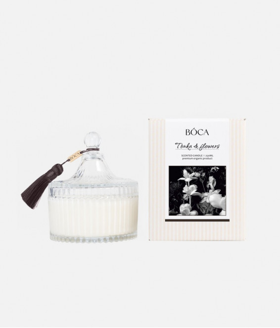 Свеча Crystal TONKA & FLOWERS 250ml Свеча Crystal TONKA & FLOWERS 250ml