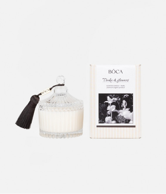 Купить Свеча Crystal TONKA & FLOWERS 80 ml Купить Свеча Crystal TONKA & FLOWERS 80 ml